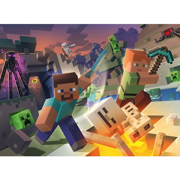 Minecraft-gåvor för pojkar och flickor - 300-bitars pussel
