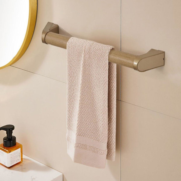 Toiletgreb, 41cm Træ Badeværelsesstøttegreb, Bruserkarhåndtag, Vandafvisende Og Skridsikker Sikkerhed, Til Handicappede Og Ældre, B