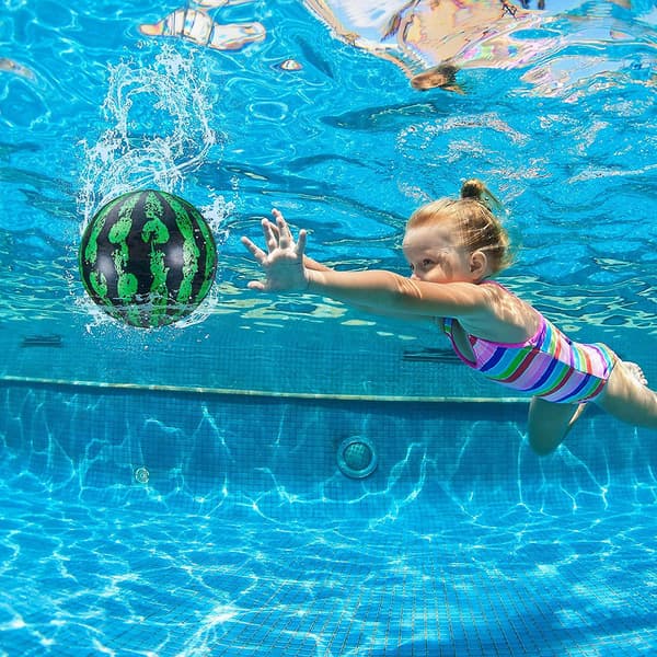 2 st Simbassar för Pool, Under Vatten, Dykleksaker med Vattenfyllningsadapter, för Vattenlek i Poolen
