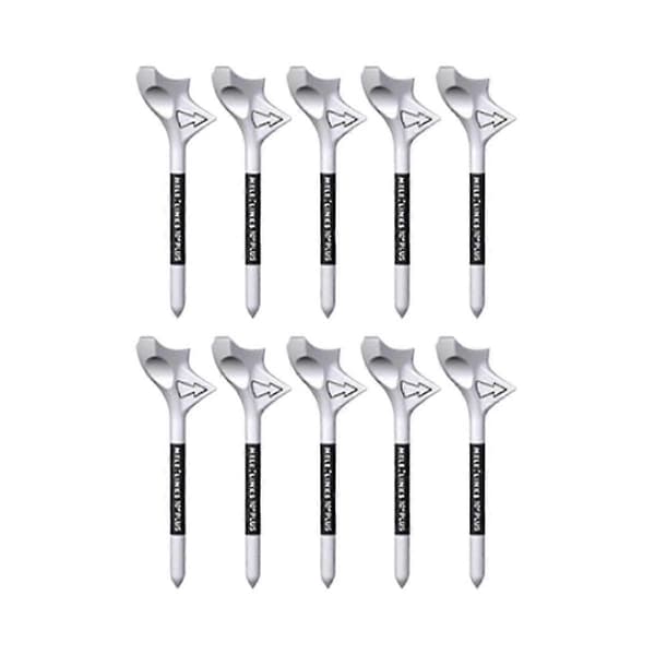Golftee Golftee-hållare 10 Diagonal Insättning Hållbar Plast Tee Golf Speed Tee Golftillbehör