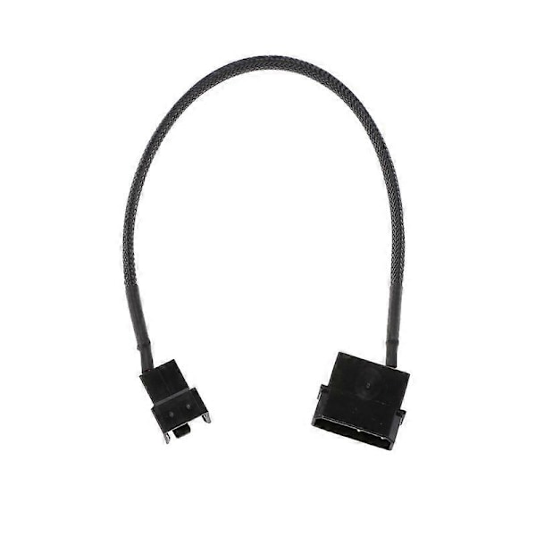 PWM-tuuletin 4-napainen Molex-uros - 3-napainen/4-napainen PC-tuuletin virta-adapterikaapeli