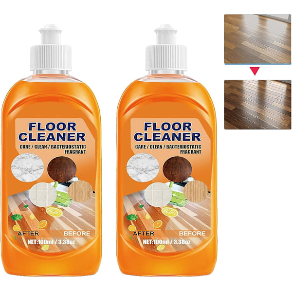 Powerful Decontamination Floor Cleaner, Multi-purpose Floor Cleaner Concentrate, Wood Floor Polishing, Brightening Tile Cleaner