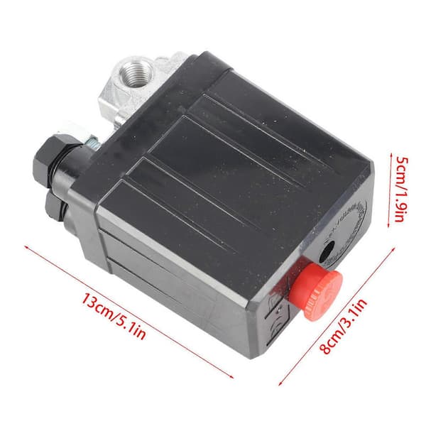 Heavy Duty 240V 16A Fire-ports Luftkompressor Trykkbryterkontroll 90PSI ?120PSI