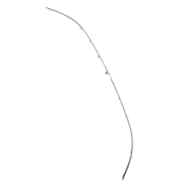 2 stk. Frontfanger Nedre Kromlist Trim Bytte for Benz C-Klasse W204 Standard Facelift 2011 til 2014