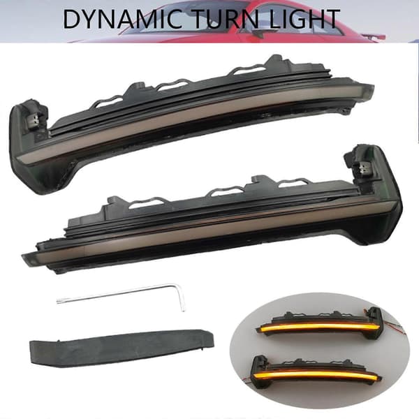 LED Dynamisk Sidespeil Blinklys for TT TTS TTRS MK3 8S