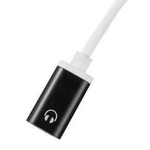 10 stk Hodetelefonadapter 3,5 mm hann til type C hunn Hodetelefonadapter, Analog hodetelefonadapter