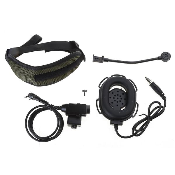Multifunktionelt øretelefon med U94 Style PTT Bowman Elite-II Headset til TK2107