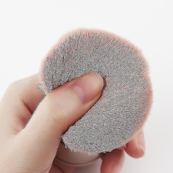 Setting Brush med Bløde Kunstige Fiberhår D (1 stk)