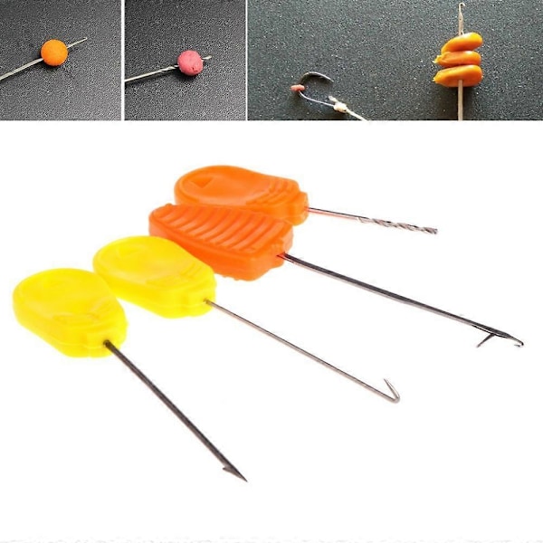 Baiting Needle Tool (Set om 4) - Grova Karp Havfiske Nötter Boilie Nålar Borr Snöre Nål, Baiting Nål