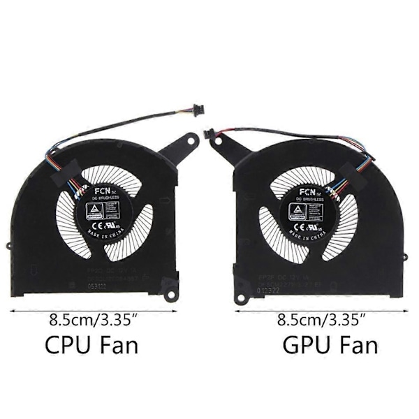 CPU-kylare USB-driven Laptop-kylare för GIGABYTE AERO 16 17 YE5