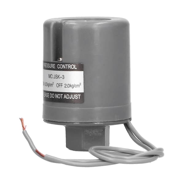 Automatisk Vattenpumpstryckbrytare Controller 3/8 tum Hontråd 220V 1.22.0kg/cm JSK3A