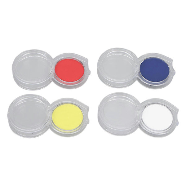 Ansigts- og Kropsmaling 4 Farver Hypoallergenisk Makeup Ansigtsmalingspalette til Julefest 1.2oz Papegøjer