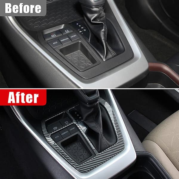 Til Toyota Rav4 Rav 4 Xa50 Hybrid Tilbehør Bil Central Konsol Gearskifte Panel Dæk Trim