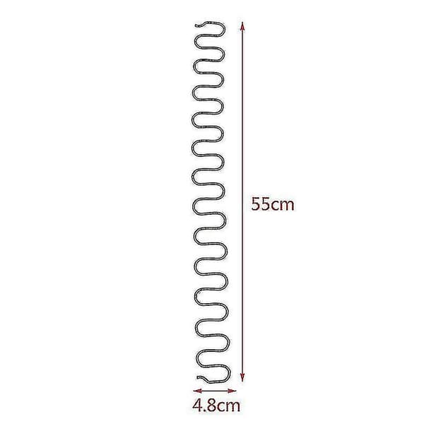 1 stk. 55 cm udskiftningssofastolefjedre, møbelfjedre med clips tilbehør