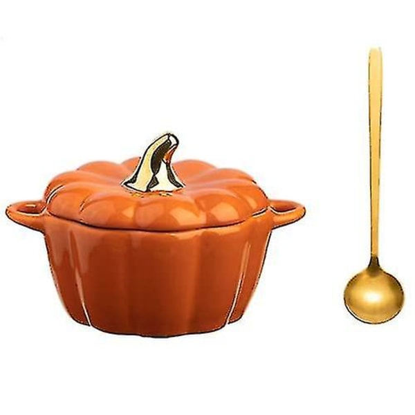 Pumpa med lock Gryta med nonstick-belagd gryta Mångsidig gryta Pot gryta  innehåller sked Kompatibel Kompatibel Alla typer av spisar, orange 55d2 |  Fyndiq