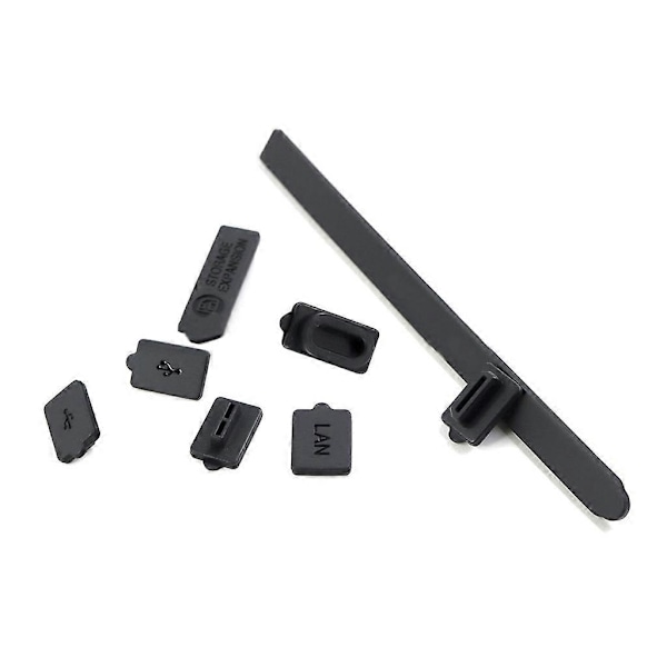 Silikon Dammskyddssats, USB-gränssnitt Dammskydd Dammskyddsplugg för Xbox Series Spelkonsol