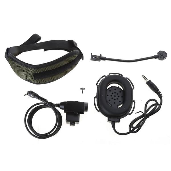 Multifunktionell öronpropp med U94 Style PTT Bowman Elite-II Headset för TK2107