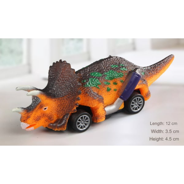 Dinosauriebilar - 4-pack
