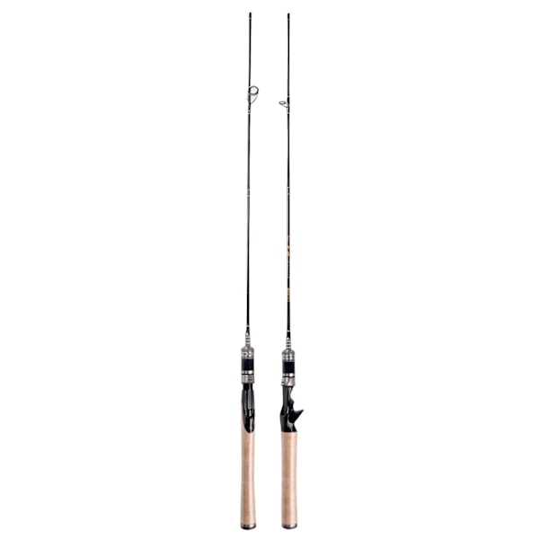 Bærbar Fiske Stang 1.68m 1.8m 2.1m 2.4m 2/3 Seksjoner Ul M Ml Karbonfiber Spinne Stang Baitcasting Stang Casting Gave Stang Deksel