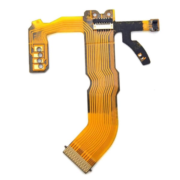 NY Lenslucka Flexkabel för II GR2 med Switch Digitalkamera Reparationsdel (Utan Switch)