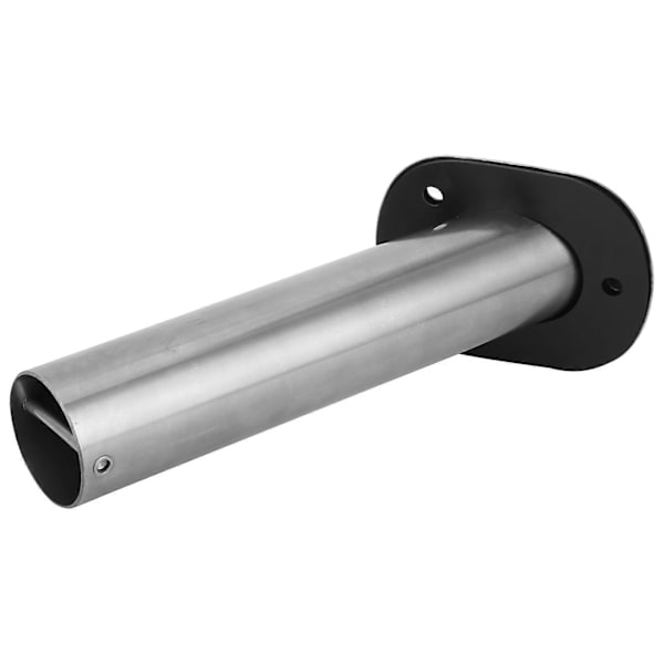 Rostfritt Stål Flush Mount Spöhållare 30 Grader med PVC-Foder och Lock för Båt Yacht
