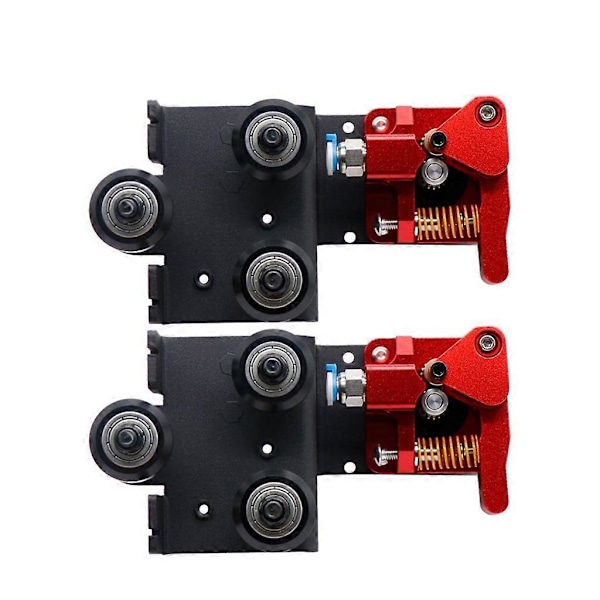 För Ender3 Dubbelväxlad Direkt Driven Uppgradering Kort Räckvidd Dubbelväxel Extruder Kit Med Remskivemotor Kabel