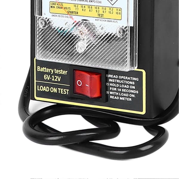 12V Bilbatteritest High Accuracy Universal Pasform Automotive Load Checker til Biler Elektriske Cykler