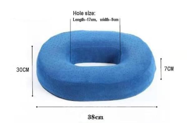 Coccyx Smertelindrende Hukommelsesskum Ring Stol Sæde Pude