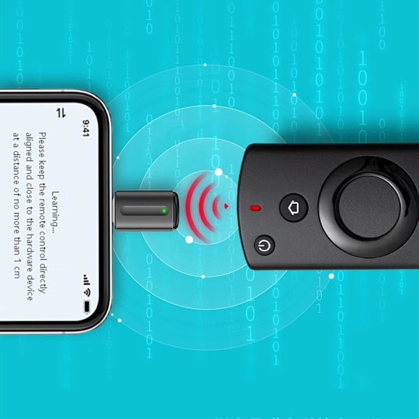 Smartphone infraröd fjärrkontroll, smartphone infraröd adapter