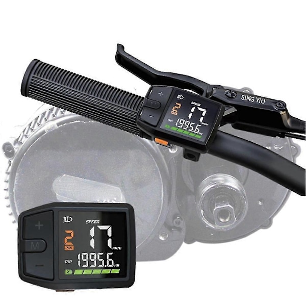 För Bafang Mid Motor DZ41 Display för BBS0102 03 HD M500 M600 (CAN)
