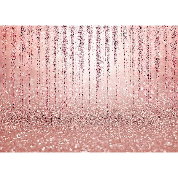 7x5ft Pink Bokeh Baggrund (ikke glitter) Pink Sød Seksten 16. 18. 21. 30. Pige Kvinder Fødselsdagsfest Baggrund Bryllup Fotografering Babyshower K