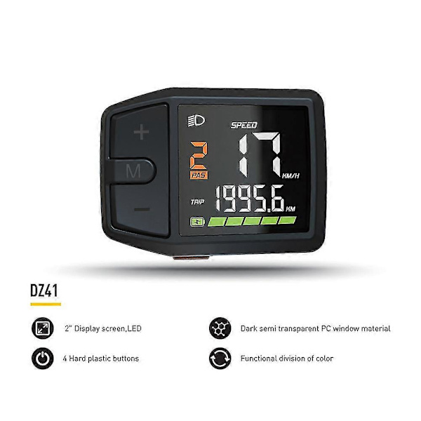 För Bafang Mid Motor DZ41 Display för BBS0102 03 HD M500 M600 (CAN)