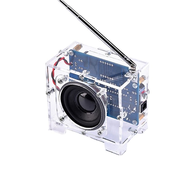 7,7CMX6,1CM Radio DIY Kit FM Digital Radio Elektronisk DIY Loddekit