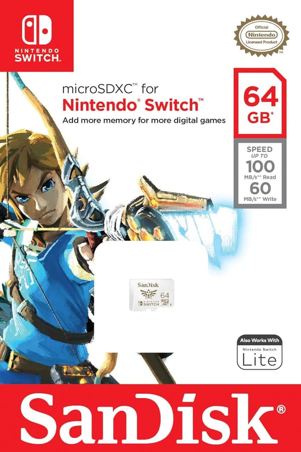 Hukommelseskort, Spilopbevaring - 64GB 64GB