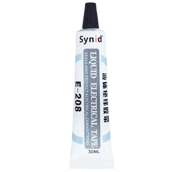 Flydende Isolering Elektrisk Tape 30/125ml Rørpasta Vandafvisende Sort/Hvid