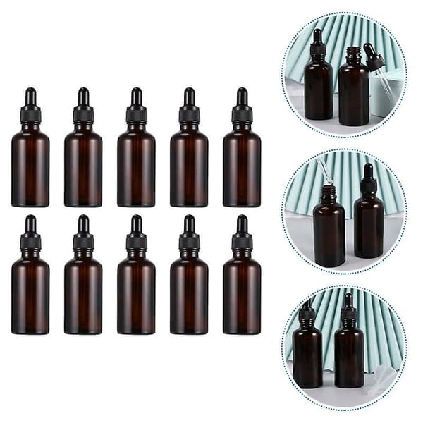 10 stk Genanvendelige Drypbeflasker