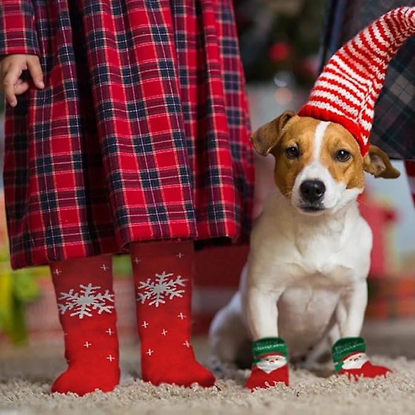 Julklappsstrumpor för barn, 5 par Unisex Julklappsstrumpor i bomull för vinterkul, julklapp till pojkar och flickor