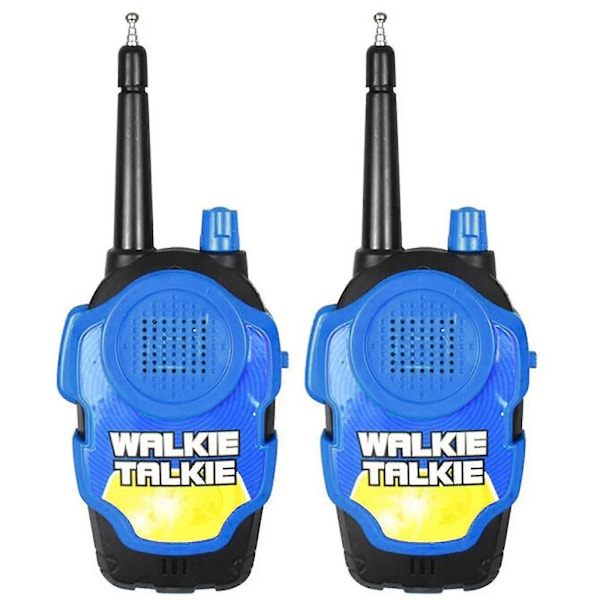 2 stk Mini Walkie Talkie Elektroniske Lekebiler Bærbar Toveis Radiosett