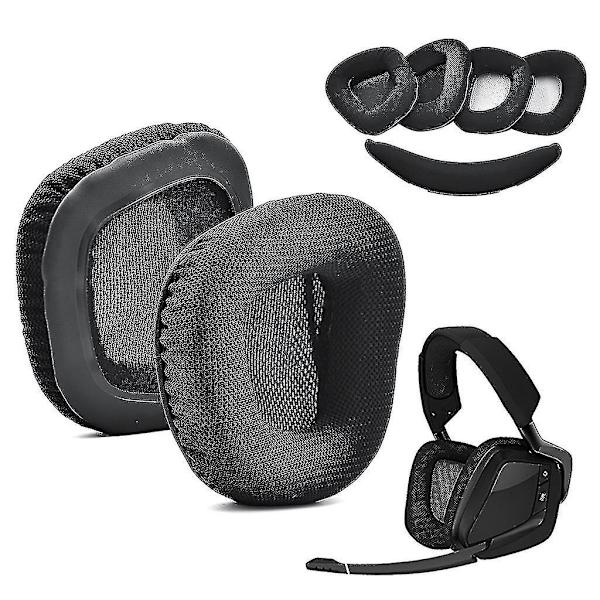 Kvalificerade Öronkuddar Mjuka Cush-ärmar För Corsair Void Pro Et Öronkuddar