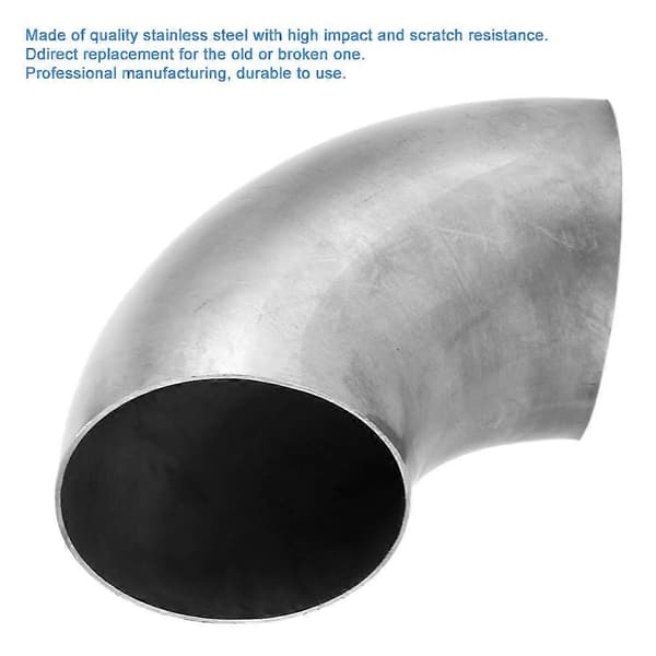 3 tommers Ultra Tight Radius Mandrel Bend Rør 90 Grader Rustfritt Stål Eksosalbue