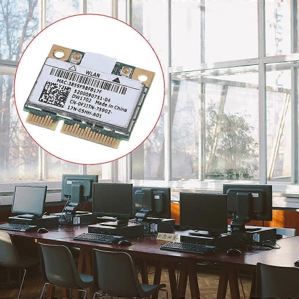Trådløst og Bluetooth-kompatibelt mini WiFi-kort til Dell DW1702 Atheros AR5B195