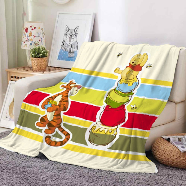 Cartoons Cartoon Winnie the Pooh Coral Fleece Blanket The Ten Best Arts for Children's Lunch Break