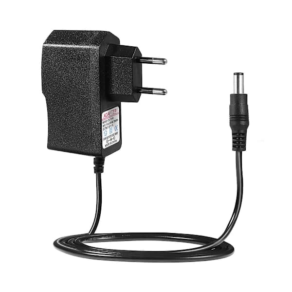 Ladeadapter DC 12V 1A Strømadapter DC 12V 1A Strømadapter EU-plugg Adapter EU-plugg AC vegglader