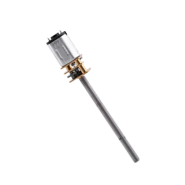 DC 12V 400RPM N20 Mikrovaihdemoottori 16mm Akseli M4x55mm Ruuvipelkistin Vaihteistolla
