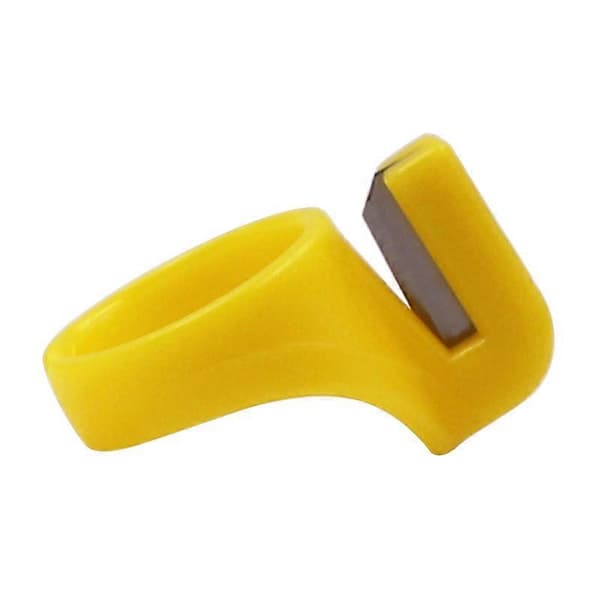 20 stk Sytråd Kutterringer Plast Finger Ring Tråd Klippeverktøy Garn Tråd Klippere