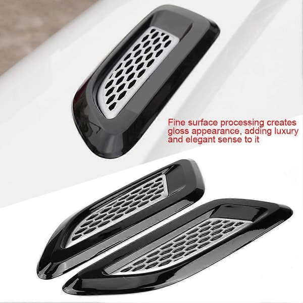 Ydre Motorhjelm Luftventil Udluftningsvinge Trim til Land Rover Range Rover Evoque 2012-2018