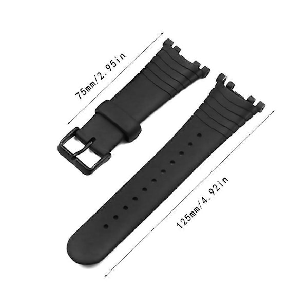 Myk silikon armbåndsrem for Vector for Smart
