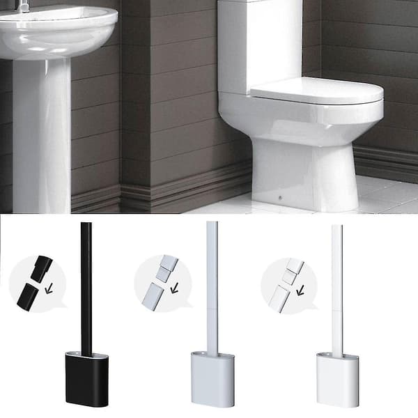 Pehmeä WC-harjasetti, WC-puhdistusharja, WC-raon puhdistusharja