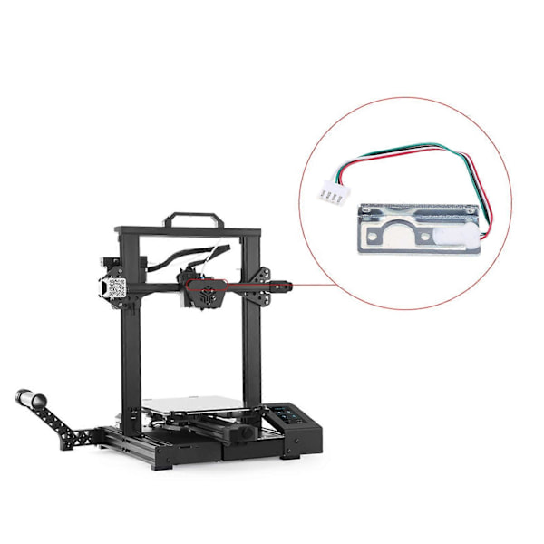 Uppgraderad Kontaktauto Sängutjämningsgivare Kit för 3D-skrivare CR-6 SE / CR-6 SE Max Delar