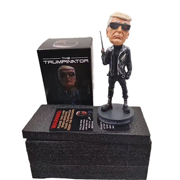 Bobblehead-dockor för vardagsrum, hem, skrivbord, hartshantverk, gränsöverskridande grossistkonstverk